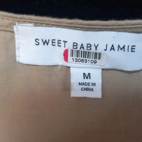 Sweet baby Jamie cotton wrap dress - Picture 3 of 12